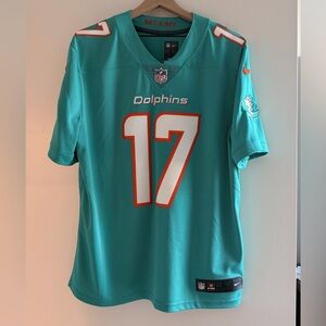 Miami Dolphins Teal and Orange Jersey